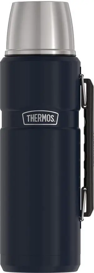 Stainless King Vacuum-Insulated Beverage Bottle 40 Ounce Midnight Blue