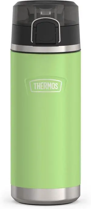 ICON SERIES Water Bottle with Spout - 18 Ounce Lime - Stainless Steel Vacuum Insulated Water Bottle with Lid