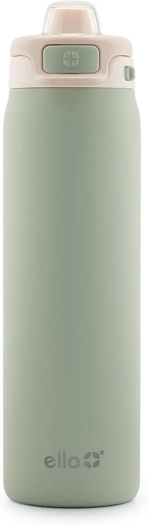 Pop & Fill Stainless Steel Water Bottle with Quick Fill Technology Double Walled Vacuum Insulated Metal Leak Proof Locking Lid Sip & Chug BPA Free Holiday Gift for Him Her 22oz 32oz 40oz