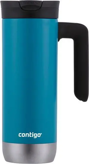 Superior 2.0 Thermal Insulated Stainless Steel Travel Mug with Handle Leak-Proof Lid 20oz Juniper - Perfect for Hot or Cold Drinks