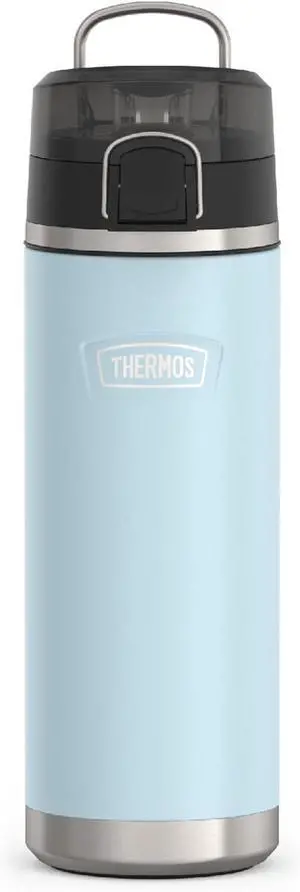 ICON SERIES Stainless Steel Water Bottle with Spout - 24 Ounce Glacier - Vacuum Insulated Water Bottle with Lid