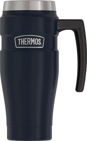 Stainless King Vacuum-Insulated Travel Mug 16 Ounce Midnight Blue