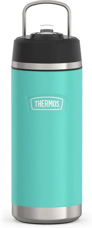 ICON SERIES Insulated Water Bottle with Straw Lid - 18 Ounce Seafoam - Stainless Steel Vacuum Insulated Water Bottle with Straw Lid