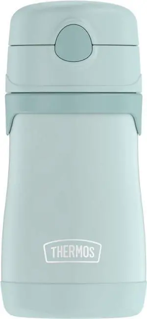 BABY 10 ounce Stainless Steel Vacuum Insulated Straw Bottle Mint
