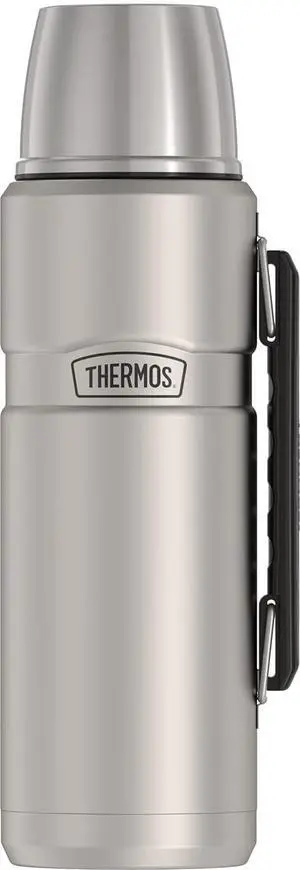 Stainless King Vacuum-Insulated Beverage Bottle 68 Ounce Matte Steel