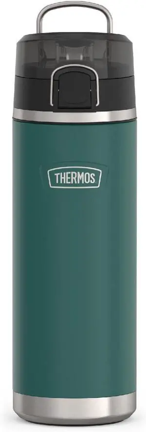 ICON SERIES Stainless Steel Water Bottle with Spout - 24 Ounce Spruce - Vacuum Insulated Water Bottle with Lid