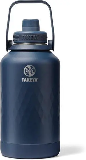 Sport 64 oz Triple-Insulated Stainless Steel Water Bottle Spout Lid  Leakproof Sweatproof BPA-Free Keeps Drinks Cold 36 Hrs Hot 14 Hrs  Indigo
