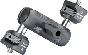 Mini Articulating Arm Mount Camera Accessories Compatible with 1/4-20 to 1/4-20 Connectors (with Locating Pins) Aluminum-Built Arm Offers Flexibility Connectors