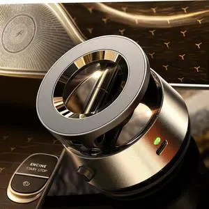 for MagSafe Suction Car Phone Holder Mount Electric Vacuum Magnetic Phone Holder Stand 360° Adjustable Vlogging Travel Only for Mirror/Smooth Surface for iPhone 16e 16 Pro Max 15 14 13 12