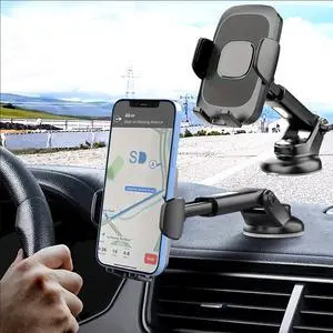Car Phone Holder LBS Rotatable Suction Dashboard Windshield Vent Mount Dash Mounted Cell Phone Holder for iPhone