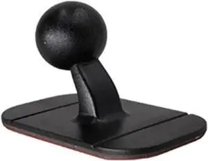 Black Magnetic Phone Holder Rotatable Stand Universal Car Dashboard Cellphone Mount 17mm Ball Head Phone Holder Bracket Base Cellphone Stand Anti-Shedding Rotatable Cell Phone Automobile Cradles