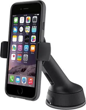 Universal Car Window Dash Mount for 6-Inch Devices(F8M978bt) Black