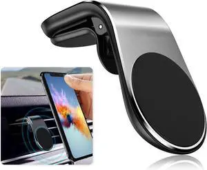 Black Universal Holder Clip Car Air Vent Magnetic Mount Holder Bracket for Cell GPS Suporte Celular Car Cell Automobile Cradles Accessories Cell Phone Automobile Cradles
