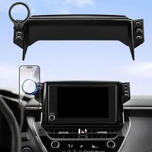 for MagSafe Phone Holder for Toyota Corolla 2020-2025 & Corolla Cross 2022-2025 Accessories 8 inch Screen: Magnetic Car Mount for iPhone  - 360° Rotation Cell Phone Automobile Cradles