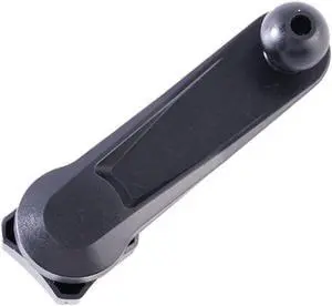 17mm Black Ball Head Car Phone Holder Mount Universal Smartphone Stand Extension Bracket Support 360° Rotating Phone Long Arm Mount Automobile Accessories Cell Phone Automobile Cradles