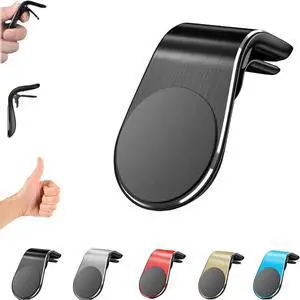 Joyeloo Phone Holder Joyeloo Magnetic Phone Holder for Car Mobile Phone Navigation Magnetic Bracket 360° Adjustable Hands Phone Stand Secure Clip-On Air Vent Phones Cradle for Driving