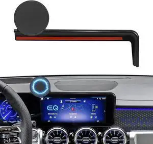 Car Phone Holder Fit for Mercedes Benz A-Class/B-Class/GLB/GLA/CLA/EQA/EQB 2019-2024 Accessories Fit 10.25-Inch Screen Phone Mount Compatible with MagSafe Automobile Cradles Hands-Free 360° Rotation