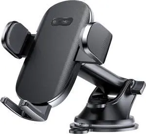 Universal Car Phone Holder Mount for Dashboard Windshield Military Hands-Free Cell Phone Stand Automobile Cradles Truck Accessories Fit for All iPhone Android Smartphones