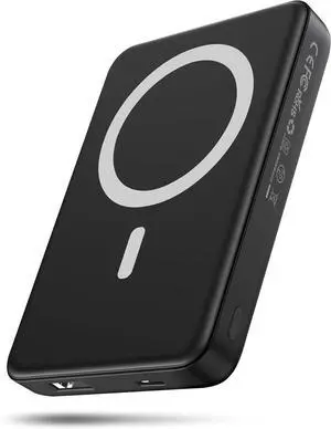 for Magsafe Battery Pack 10000mAh Magnetic Portable Charger with USB C Cable 20W PD Fast Charging Slim & Lightweight Wireless Power Bank for iPhone 16/15/14/13/12 Series