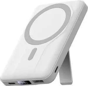 Wireless Portable Charger with Stand Slim 10000mAh Magnetic Power Bank for Magsafe 22.5W Fast Charging Battery Pack with Digital Display Compatible with iPhone 16/15/14/13/12 Series