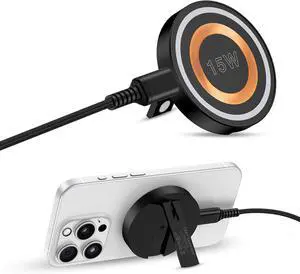 Wireless Charger Android Fast Charging Pad Wireless Phone Charger for  Galaxy S25 S24 Ultra S24+ S24 S23 S22 S21 S20 Magnetic Magsafe Wireless Charger for iPhone 16 Pro Max Plus 15 14
