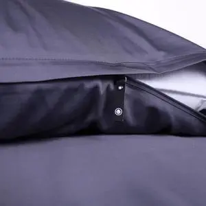 Invisible Zip Pillow Cases (2 Pack) Sleek Zipper Pillow Covers Standard Size Pillowcase for Luxury Bedding - Yosemite