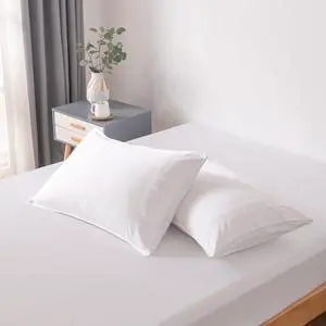 Bella Coterie | Luxury Bamboo King Size Pillowcase Set | 100% Organically Grown Bamboo Viscose | Ultra Soft | Cooling | 2 Pcs [White]