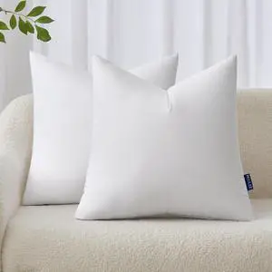 20x20 Inches Pillow Inserts Pack of 2 Decorative Throw Pillow Inserts for Couch