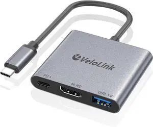 USB c to hdmi Adapter/usbc hdmi/usbc to HD USB-c to HD Display with PD Charger 4K30Hz HD to USBC Adapter Typec C Hub Multiport AV Converter Compatible with MacBook Laptops (USBCHd 4K30)