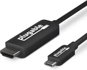 USB C to HDMI Cable 6ft / 1.8m HDMI 2.0 USB4 / Thunderbolt Adapter for 4K Monitor 4K 60Hz (USBC-HDMI-Cable) for iPhone 15 iPad Pro MacBook Pro  XPS Surface Laptop - Driverless