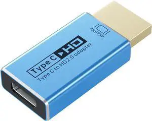 USB C to HDMI Adapter 4K 60Hz (Female to Male) - Plug & Play Aluminum Plug Compatible with MacBook Pro/Air iPhone 15 iPad Pro  XPS  Galaxy