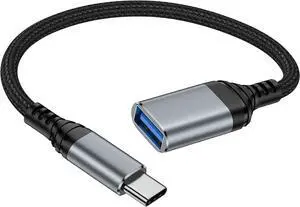 USB C to USB Adapter - 5Gbps OTG Adapter USB3.0 for Android - USBA Female to USBC Male Adapter Dongle Type C OTG Cable Converter Support Camera Card Reader USB Flash Drive External/MIDI Keyboard
