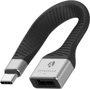 Short USB-C to USB-A OTG Adapter Cable 5 inch 10Gbps USB-C to USB-A Female Thunderbolt 3/4/5 & USB4 Compatible for MacBook iPad iPhone 15/16