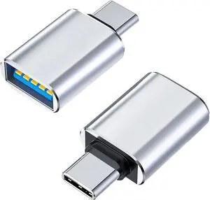 USB C to USB Adapter USB C Male to USB 3.0 Female Adapter Thunderbolt 3 OTG Converter Compatible with MacBook Pro MacBook iPad/ Galaxy S20-S23 /  XPS and More USB Devices