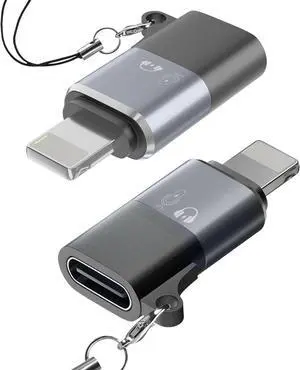 USB C to IP Adapter I-OS OTG Adapter Suitable for Connecting Mobile Phones and Tablets to USB Flash Drives Microphones Card Readers Sound Cards mice and Keyboards