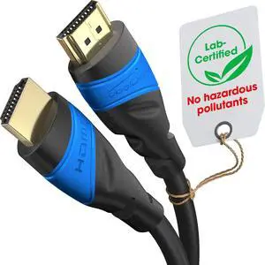 8K / 4K HDMI Cable  0.5ft & More HDMI Cables (0.5ft75ft)  German-Engineered HDMI Cord  Supports 10K/8K@60Hz/4K@120Hz  HDMI Cable for HDTV PC PS5 Xbox Switch
