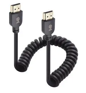48Gbps 8K HDMI Coiled Cable 1-3ft with 8K@60Hz 4K@240Hz and HDR Support HDMI Cable Coiled for PS5 Xbox Series X/S RTX4080/4090 RX 7800/7900  TV and More