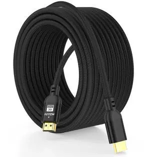 4K HDMI Cable 75FT Ultra High Speed Braided HDMI 2.0 Cable Support 4K@60Hz 2K@120Hz HDR 3D ARC Ethernet Audio Video Return HDMI Cord for Xbox PS4/PS5 TV Monitor Laptop PC ect