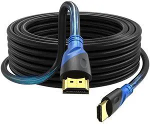 4K HDMI 35 FT Cable (HDMI 2.0 18Gbps) Ultra High Speed Gold Plated Connectors Ethernet HDMI Cord 4K@60HZ 2K 1080P 3D ARC Compatible with UHD TV Monitor Laptop Xbox PS4/PS5 ect(10.5m)
