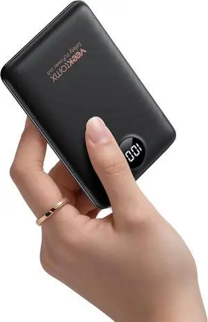 Mini Portable Charger 10000mAh 22.5W Fast-Charging Portable Power Bank Ultra Slim & Lightweight 3 Output Ports Travel Battery Pack Compatible with iPhone//One Plus Travel Must-Have