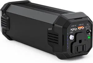 Portable Laptop Power Bank with 120W AC Outlet 31200mAh Portable Laptop Charger 65W PD USB C Backup Power Source for Travel and Outdoor Activities