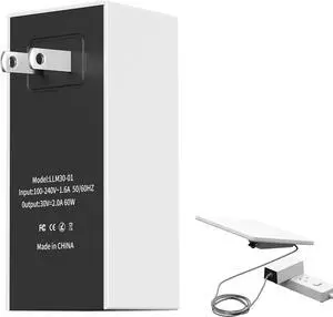 Starlink Mini Power Supply Adapter 30V 2A 60W AC/DC Charger Wall Plug Fast Charging Official Alternative Power Solution Compatible with Starlink Mini DC to DC Power Cable