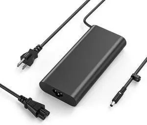 130W 4.5mm Round Tip AC Charger for  Inspiron 7348 Precision 5510 5520 5530 5540 XPS 15 7590 9530 9550 9560 9570 HA130PM130 DA130PM130 0V363H 06TTY6 Laptop Power Supply Adapter