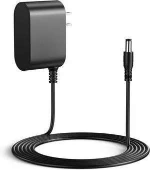Replacement for Crosley Record Player Power Cord 9V Adapter for Crosley Cruiser Portable Turntable Record Player CR8005A CR221 CR8005C I II III Series 5.9FT Cord