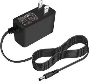 12V 1A Power Supply Adapter UL Listed 120V AC to DC12V Class2 Transformer Power Cord with 5.5x2.1mm Tip for 12volt 200mA 500mA 800mA 1000mA LED Strip Light Camera BT Speaker Router etc.