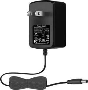 12V 1A Power Supply AC 100-240V to DC 12V 1A 1000mA Power Adapter w/5.5x2.1mm Tips FCC UL-Listed 10 Feet Power Cord for Security Cameras Router LED Strip Light Home Appliances Scanner