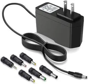 DC 15V 1A Car Jump Starter Power Cord Charger for Peak 450A 500A 600A 800A 1000A Auto Battery Booster AC Adapter Compatible with Beatit Schumacher Tacklife Gooloo DBPower DJS50 Jump Starters