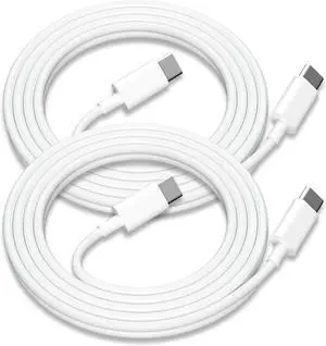 2Pack for  USB C to USB C Charging Cable 3ft 60W Type C to Type C Fast Charger Cord for iPhone 15/16 Pro/Plus/ProMax for MacBook Pro/Air for iPad Air 4/5 Mini 6/Pro12.9/11in