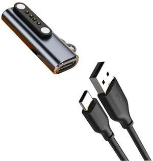 Replacement Charging Cable for 7.62mm 4-Pin Devices Smart Watch Charger Cable Universal 4 Pin 7.62mm Magnetic Suction USB Charging Adapter for Smart Watch Replacement Charging Cable for 7.62mm 4-Pin Devices Smart Watch Charger Cable Universal 4 Pin 7.62mm Magnetic Suction USB Charging Adapter for Smart Watch