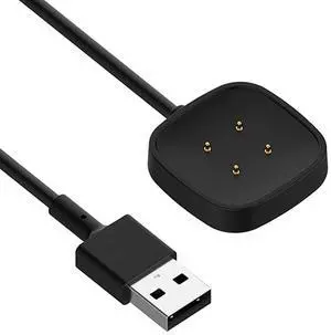 Charger for Fitbit Sense/Sense 2/Versa 3/Versa 4 Replacement USB Charging Cable Cord for Fitbit Smart Watch [3.3ft/100cm] (1)
